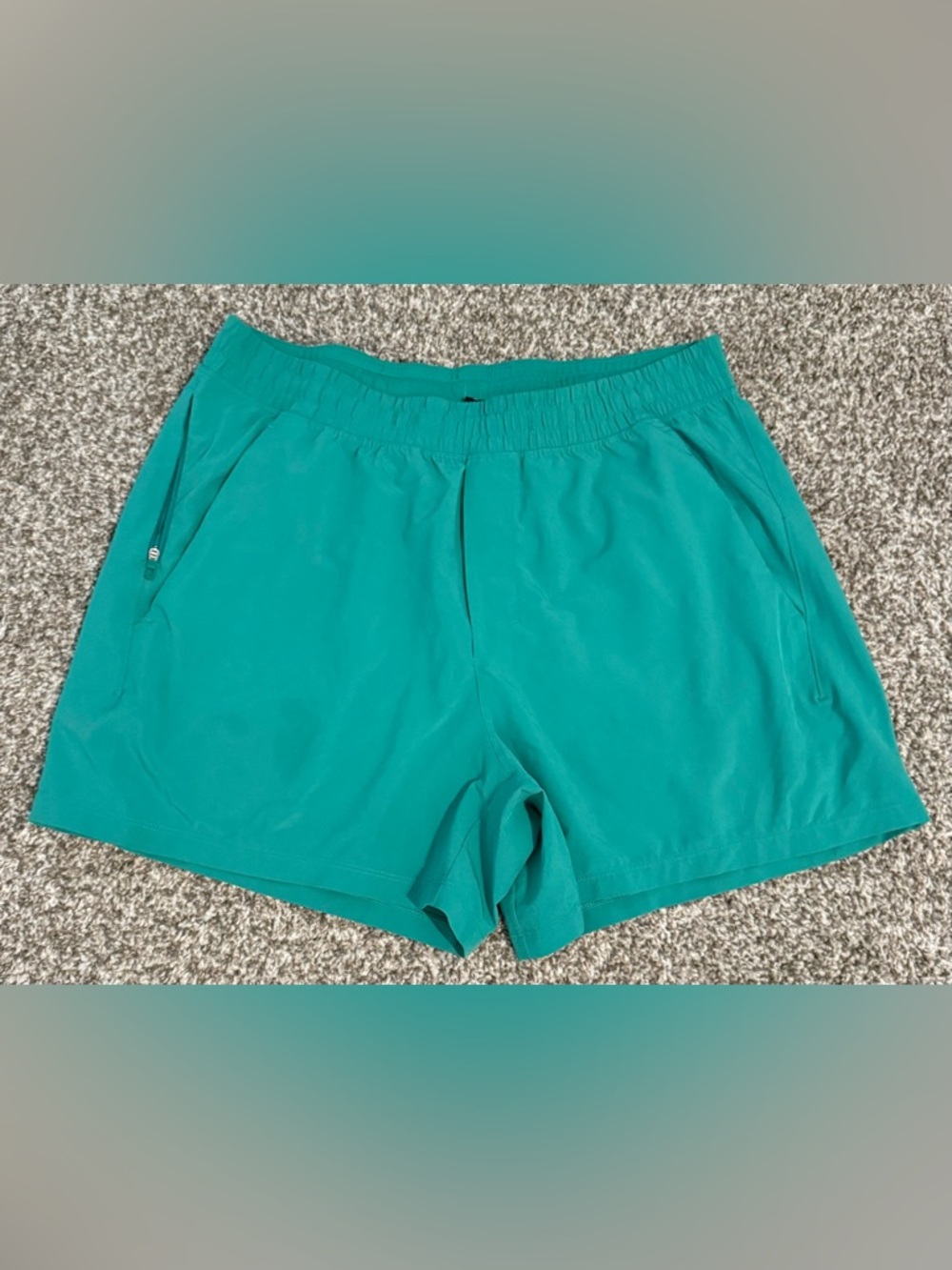 Lululemon Teal Performance Shorts ~ Size XL